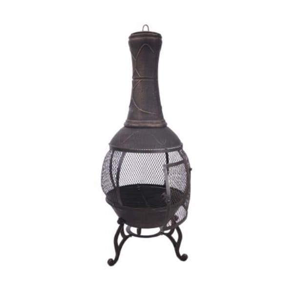 Recinto Kuklos Metal Chimenea, Black RE2758163 - main